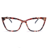Flytonn-Multicolor Casual Simplicity Print Patchwork Sunglasses