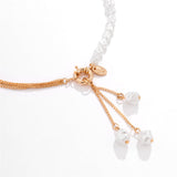 Flytonn-Jade Kpop Irregular Pearl Pendant Necklace