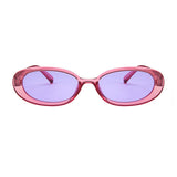 Flytonn-Purple Fashion Casual Patchwork Sunglasses