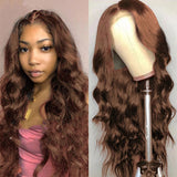 Flytonn-Brown Sexy Sweet Patchwork Wigs