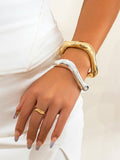 Flytonn-Geometric Solid Color Bracelet Accessories