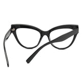 Flytonn-Black Fashion Casual Patchwork Sunglasses