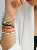 Flytonn-Beads Multi-Colored Bracelet Accessories