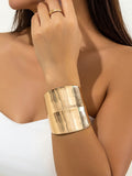 Flytonn-Geometric Solid Color Bracelet Accessories