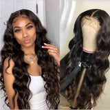 Flytonn-Black Fashion Casual Curly Wigs