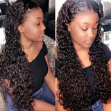 Flytonn-Black Style Casual Curly Synthetic Wigs