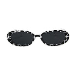 Flytonn-Purple Fashion Casual Patchwork Sunglasses