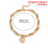 Flytonn-Tanya Punk Big Heart Pendant Necklace