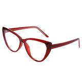 Flytonn-Red Daily Solid Patchwork Sunglasses
