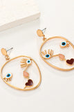 Flytonn-Valentine's Day gift Abstract Face Earrings