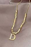 Flytonn-Valentine's Day gift Gold Letter D Necklace