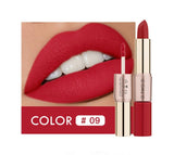 Flytonn Fall/Winter Ambiance   12 Colors Lips Makeup Lipstick  Lip Gloss Long Lasting Moisture Cosmetic Lipstick Red Lip Matte Lipstick Waterproof