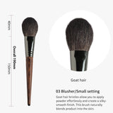 1 pc TAPERED HIGHLIGHTER Perfect Professional Individual Face Brush Cosmetic Makeup Brush Blush Powder Setting Base
