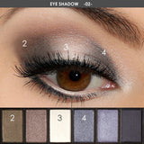 FLYTONN 3 Color Waterproof Eye Shadow Eyebrow Powder Make Up Palette Women Beauty Cosmetic Eye Brow Makeup Kit Set