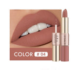 Flytonn Fall/Winter Ambiance   12 Colors Lips Makeup Lipstick  Lip Gloss Long Lasting Moisture Cosmetic Lipstick Red Lip Matte Lipstick Waterproof