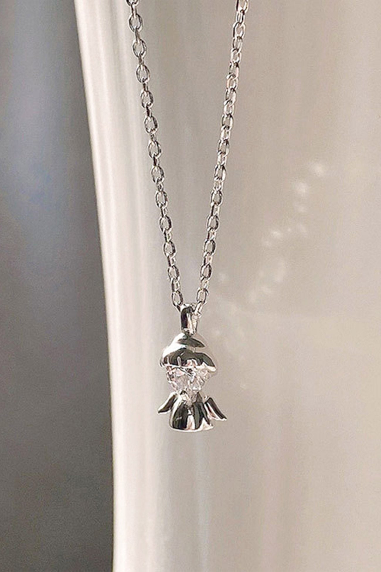 Flytonn-Valentine's Day gift Little Angel Pendant Necklace