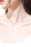 Flytonn-Valentine's Day gift Minimalist Shell Pendant Necklace