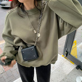 Flytonn-women fall outfits high street ins style -Korean style, Casual fashion, INS dressing, Lazy style, Graduation gift 
NO. 1123 OVERSIZED SWEATER