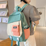 Back to school Lightweight Retro Backpack Women Japanese Large Capacity Waterproof Travel Backpack College Students School Backpack Schoolbag