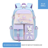 Back to school New Girl Refrigerator Style Primary School Bag Cute Girl Backpack Decompression Waterproof Large Capacity Backpack