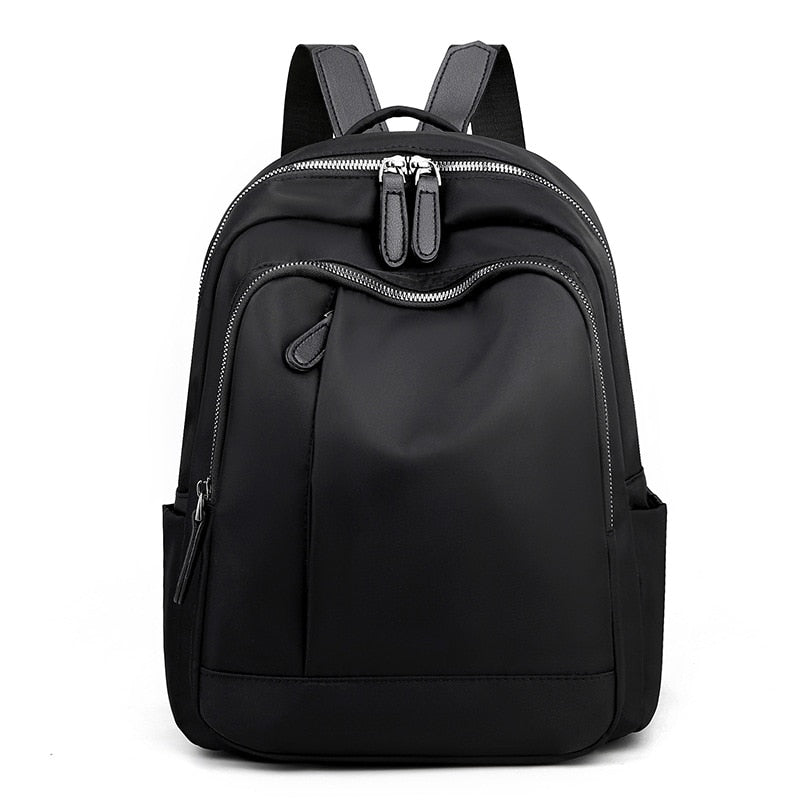 Back to school New Korean Version of Oxford Cloth Fashion School Bag Solid Color All-match Women Travel Backpack Bags for Women