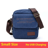 Back to school Man Urban Daily Carry Bag High Quality Men Canvas Shoulder Bag Casual Travel Men's Crossbody Bag Male Messenger Bags 3 Size