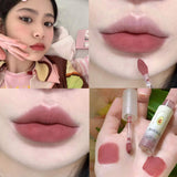 1/3pcs Nude Liquid Lipstick Set Velvet Matte Lip Gloss Long Lasting Non-stick Cup Lip Mud Tint Cream Makeup Pigment Cosmetics