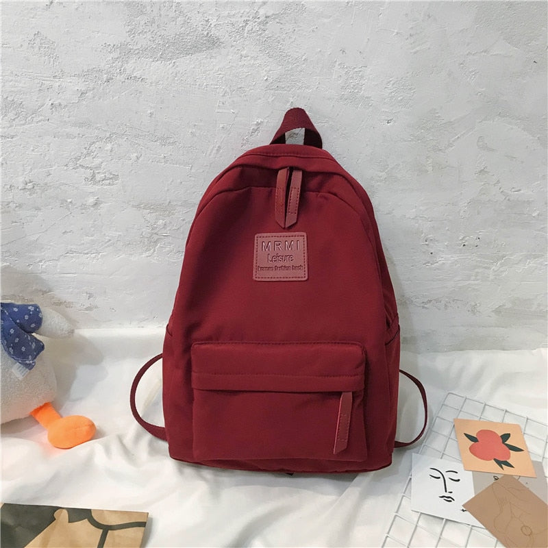 Back to school Shoulder Bag for Female Korean Junior High School Students Schoolbag for Female High-capacity Fashion Travel Backpack