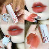 1/3pcs Nude Lipstick Velvet Matte Red Brown Lip Tint Waterproof Lip Mud Liquid Liptsick Set Cute Lip Gloss Korean Cosmetic Girls
