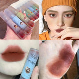 1/3pcs Nude Liquid Lipstick Set Velvet Matte Lip Gloss Long Lasting Non-stick Cup Lip Mud Tint Cream Makeup Pigment Cosmetics