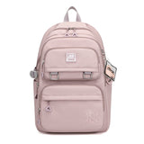 Back to school Travel Large Capacity Nylon Shoulder Backpack Girls Korean Simple Trend Backpack Junior High School Students Casual School Bags