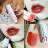 1/3pcs Nude Lipstick Velvet Matte Red Brown Lip Tint Waterproof Lip Mud Liquid Liptsick Set Cute Lip Gloss Korean Cosmetic Girls
