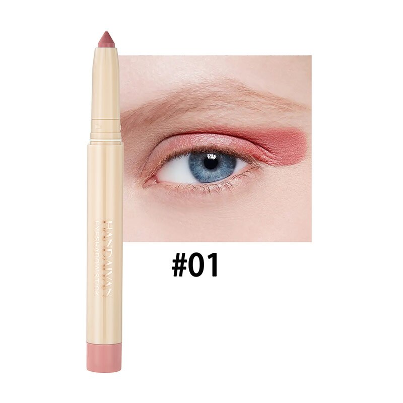 Flytonn Galaxy Glitter Eyeliners Lying Silkworm Pencil Long-Lasting Waterproof Shiny Eye Korean Eyeliner Women's Makeup Tools