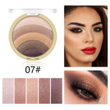 10 Colors Rainbow Highlight Eyeshadow Long Lasting Makeup Baked Powder Repair Lazy Blush Face Contour Illuminator Cosmetic