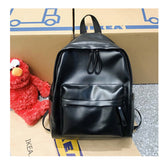 Back to school Fashion Woman Backpack Large Capacity Leather Laptop Bagpack High Quality Book Schoolbag for Teenage Girls Student