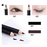 Flytonn Fashion Professional Makeup Black Brown Eyeliner Eyebrow Pencil Waterproof Lasting Cosmetic Beauty Tool