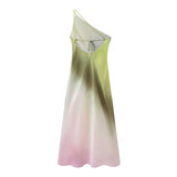 FLYTONN-Sexy spring and summer dresses, party dresses, graduation gifts,Radiant Asymmetric Glam Off Shoulder Dress