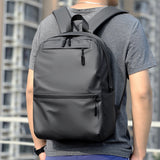 Back to school Korean Fashion Men Backpack Business Laptop Backpack Large Capacity Short Distance Travel Backpack Double Shoulder Bag Schoolbag
