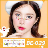 Flytonn  Halloween Temporary Tattoo Stickers DIY New Wound Scar Party Makeup Cosmetic Deals Cute Face Arm Body Art Masquerad Fake Tattoos