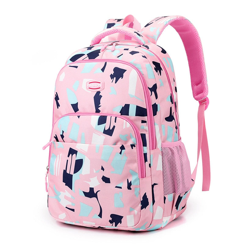 Back to school Elementary School Students Shoulder Bag Schoolbag 4-6 Grade Children's Schoolbag Reduce The Burden of Backpack