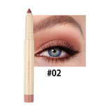Flytonn Galaxy Glitter Eyeliners Lying Silkworm Pencil Long-Lasting Waterproof Shiny Eye Korean Eyeliner Women's Makeup Tools