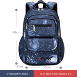 Back to school Elementary School Bag Boys Side Open Large-capacity Children's Bag Lightweight Waterproof Wear-resistant Student Backpack