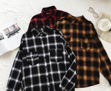 Flytonn-Korean style, Casual fashion, INS dressing, Lazy style, Graduation gift 
NO. 1109 RETRO BUTTON UP