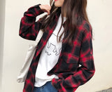 Flytonn-Korean style, Casual fashion, INS dressing, Lazy style, Graduation gift 
NO. 1109 RETRO BUTTON UP