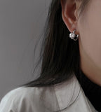 Flytonn-Korean style, Casual fashion, INS dressing, Lazy style, Graduation gift 
LOVE EARRINGS