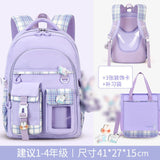 Back to school New Fashion Casual Girls Backpack Junior High School Student Schoolbag Korean Version Large Capacity Student Travel Bag