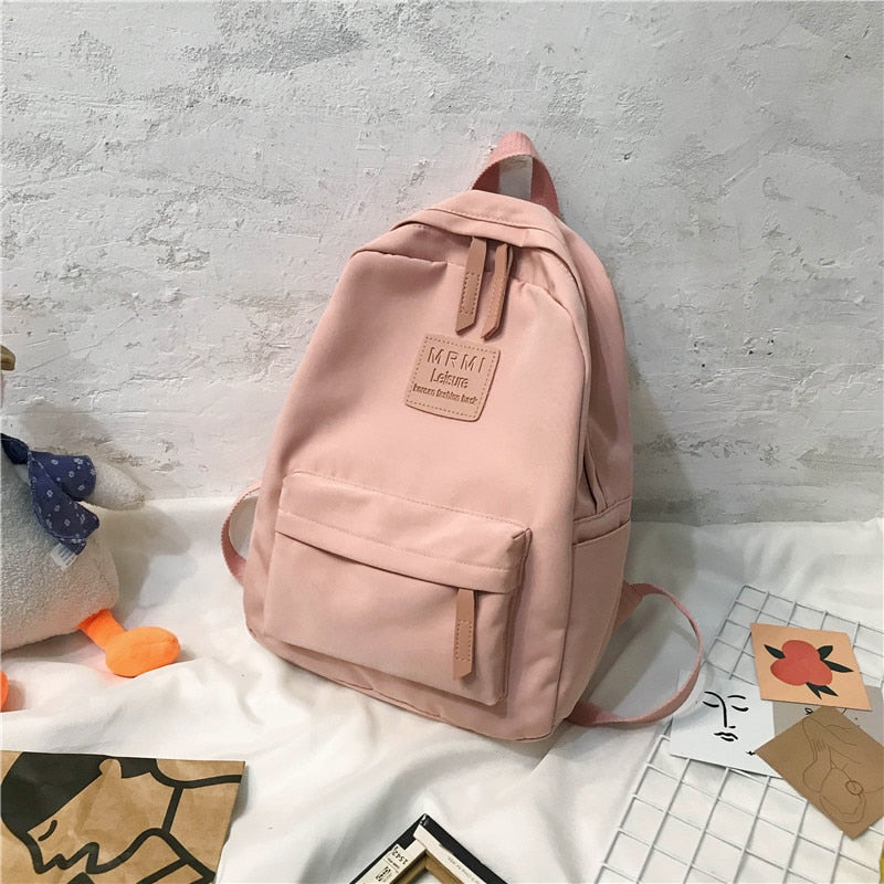 Back to school Shoulder Bag for Female Korean Junior High School Students Schoolbag for Female High-capacity Fashion Travel Backpack