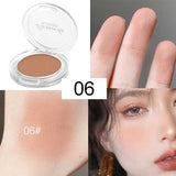 Flytonn Girl Blush Peach Cream Makeup Blush Palette Cheek Contour Blush Cosmetics Blusher Cream Makeup Rouge Cheek Tint Blush 6 Colors