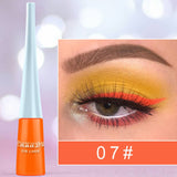 Flytonn 17 Colors Neon Liquid Eyeliner Pencil Waterproof Colorful Blue Green Yellow White Eye Liner Pen Women Makeup Eyes Cosmetics