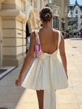 FLYTONN-Sexy spring and summer dresses, party dresses, graduation gifts,Charming Bow-Knot Dress